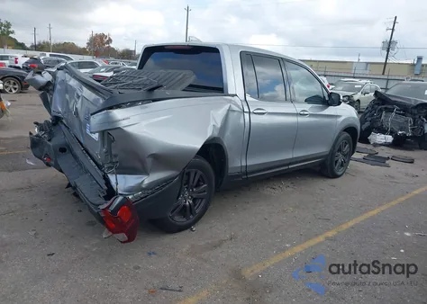 2019 Honda Ridgeline Sport from USA, damaged, VIN 5FPYK3F12KB041479